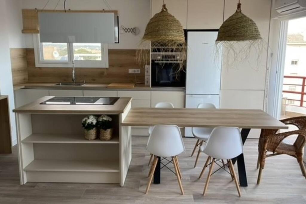 Precioso Apto Miami Primera Linia Playa Cala De Las Sirenas, Con Wifi Y Netflix, Adecuado Para Teletrabajar Miami Playa Extérieur photo